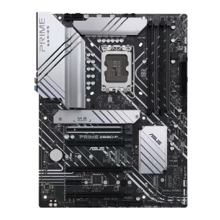ASUS Prime Z690-P Intel Socket LGA1700 ATX Motherboard | PCIe 5.0 M.2 | Intel WiFi 6, 2.5 GB Ethernet | HDMI | DisplayPort | Thunderbolt | SATA 6 Gbp/s | USB 3.2 Gen 2 | Aura Sync RGB Headers