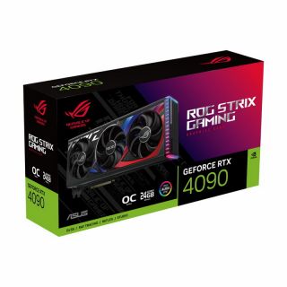 Asus ROG Strix RTX4090-O24G | GeForce RTX 4090 | 24GB GDDR6X | OC Edition | PCI Express Gen 4 | HDMI | DisplayPort | Gaming Graphic Card