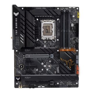 ASUS TUF Z690M Plus D4 Intel Socket LGA1700 ATX Motherboard | PCIe 5.0 M.2 | Intel WiFi 6 2.5GB Ethernet | HDMI | DisplayPort | SATA 6 Gbp/s | USB 3.2 Gen 2 | Aura Sync RGB Headers