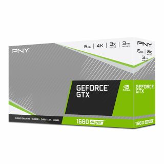 PNY GeForce GTX 1660 Super | 6GB GDDR6 | PCI Express Gen 3 | HDMI | DisplayPort | Graphic Card